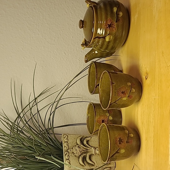 Simple dining teapot set - Picture 1 of 8